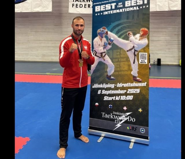 Bytomianin wygrał turniej „Best of the Best International'' w Szwecji w taekwondo