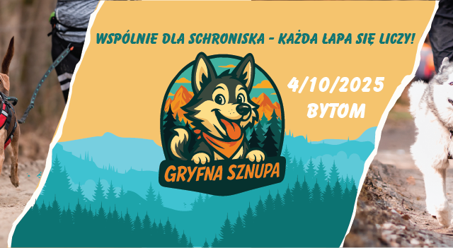 Aktywnie, na sportowo i charytatywnie. Przed nami zawody "Gryfna sznupa"
