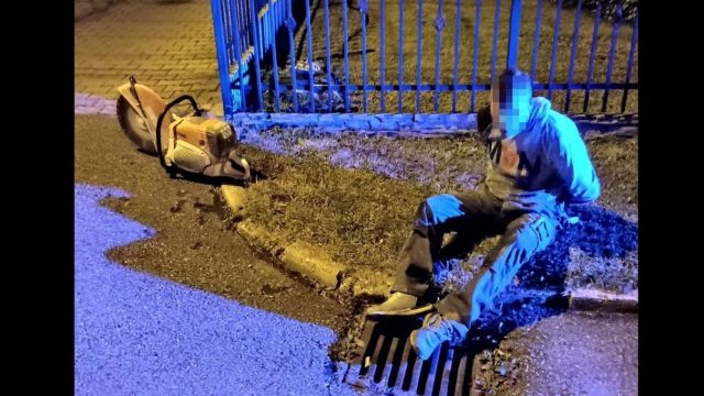 Kradzież na placu budowy. Zatrzymano 39-latka i dwóch 16-latków z Bytomia