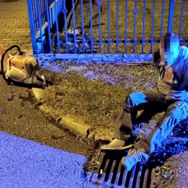 Kradzież na placu budowy. Zatrzymano 39-latka i dwóch 16-latków z Bytomia