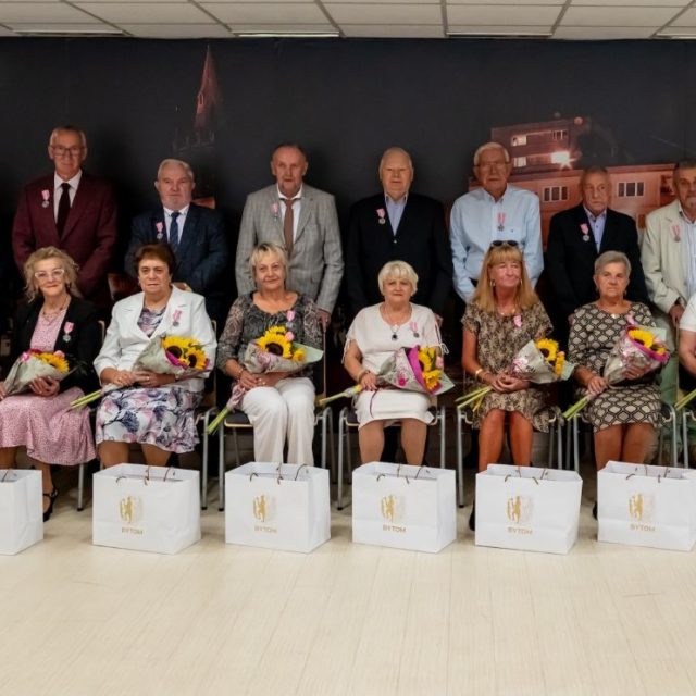 Bytomianie świętowali Złote Gody. 41 par odebrało Medale za Długoletnie Pożycie Małżeńskie