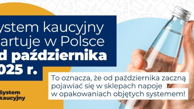 Kaucja za butelki i puszki już od 1 października!