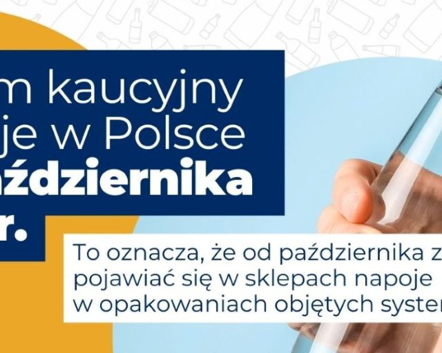 Kaucja za butelki i puszki już od 1 października!