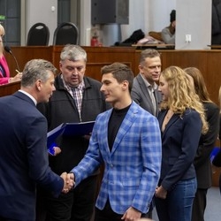 Prezydent wręczył stypendia najlepszym bytomskim sportowcom