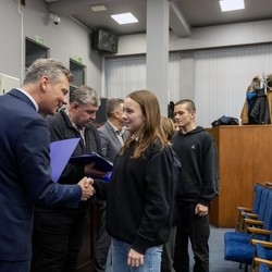 Prezydent wręczył stypendia najlepszym bytomskim sportowcom