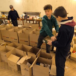 Harcerze z Bytomia zorganizowali dary dla Polaków na Kresach Wschodnich