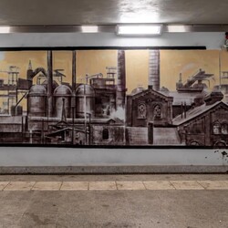 Murale dworzec