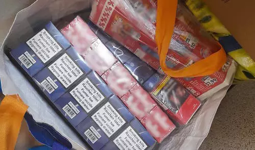 61-letni bytomianin posiadał nielegalnie 28000 sztuk papierosów i 17 kg tytoniu!