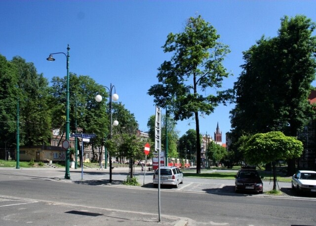 Bytom . Plac. G. Sikorskiego