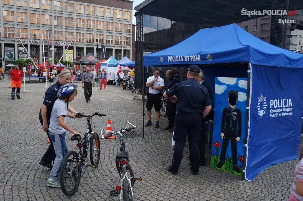 Bytomscy policjanci zabezpieczali 73. Tour de Pologne