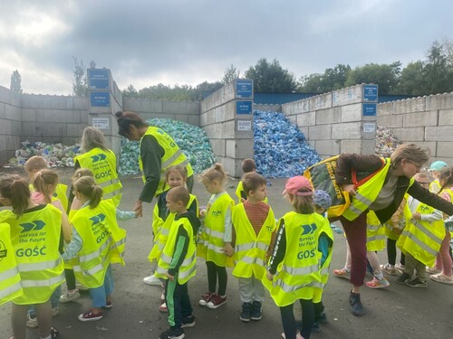 Dzieciaki z Bytomia odwiedziły Śląski Park Recyklingu w Zabrzu