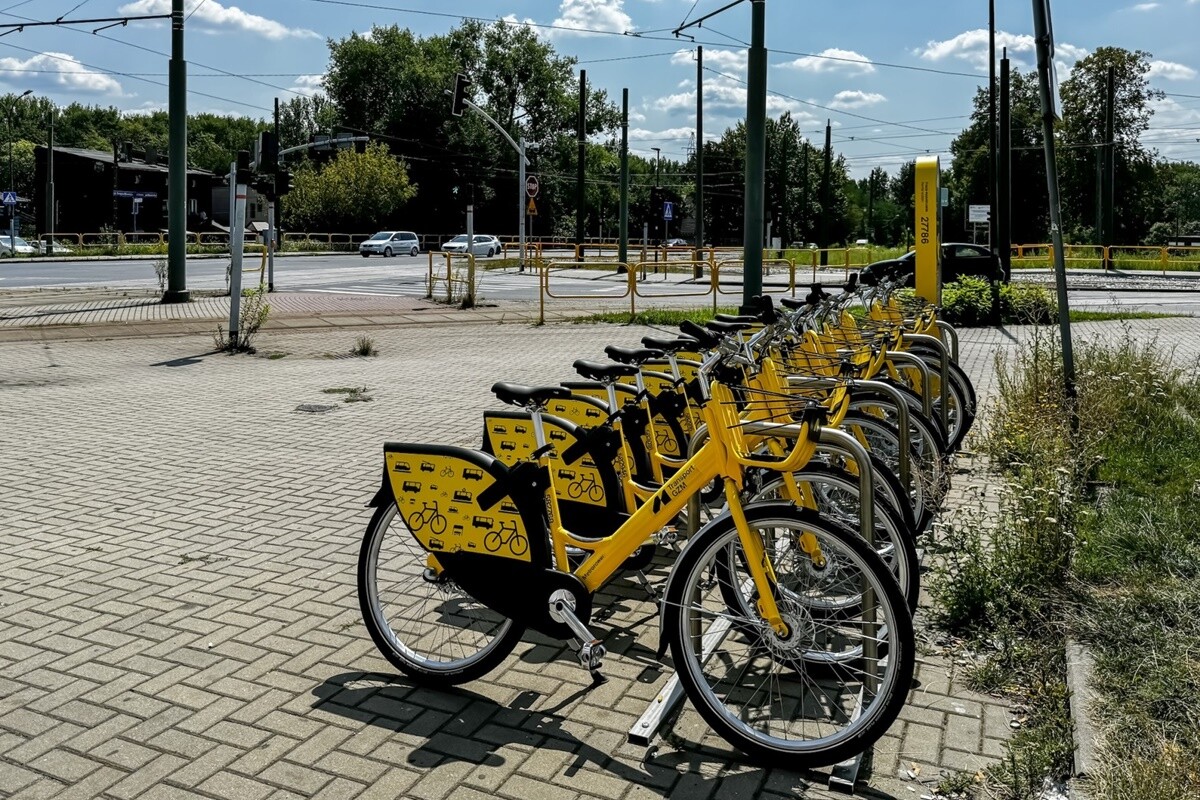 Metrorower w Bytomiu / fot. H. Klimek