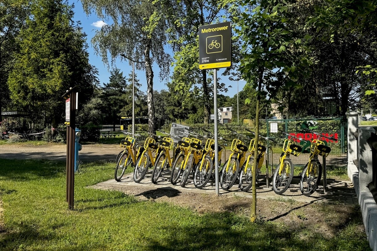 Metrorower w Bytomiu / fot. H. Klimek