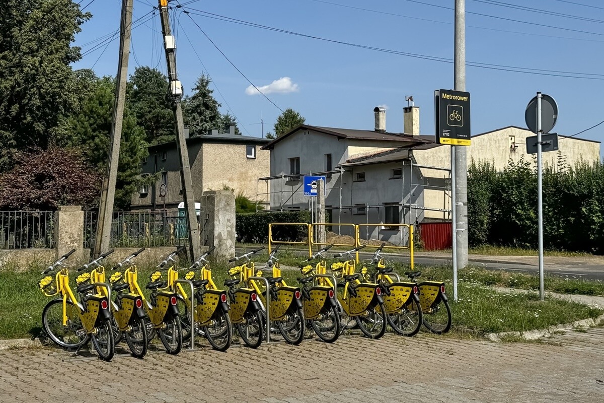Metrorower w Bytomiu / fot. H. Klimek