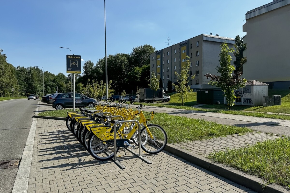 Metrorower w Bytomiu / fot. H. Klimek