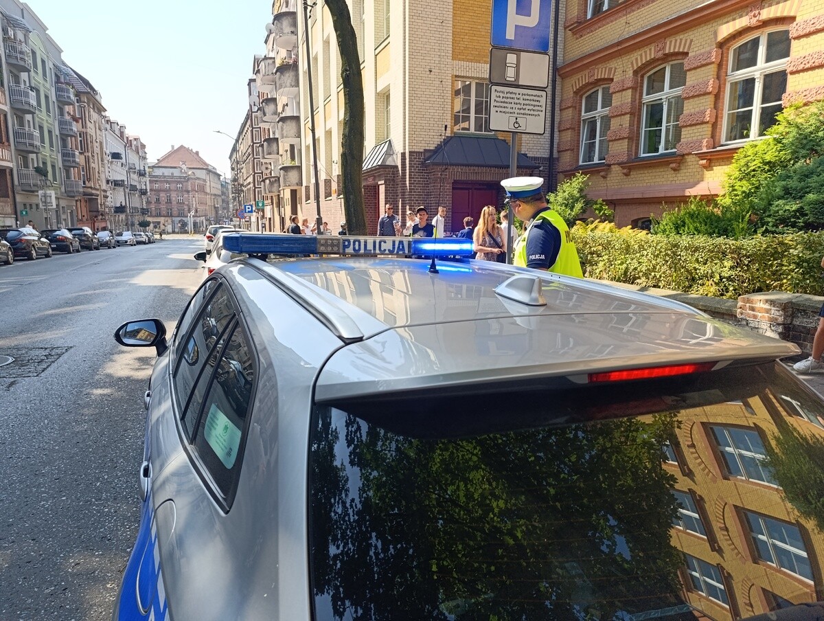 Akcja "Bezpieczna droga do szkoły" / fot. KMP Bytom