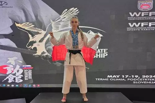Juniorka w karate wywalczyła trzy złote medale i srebro na Mistrzostwach Europy!