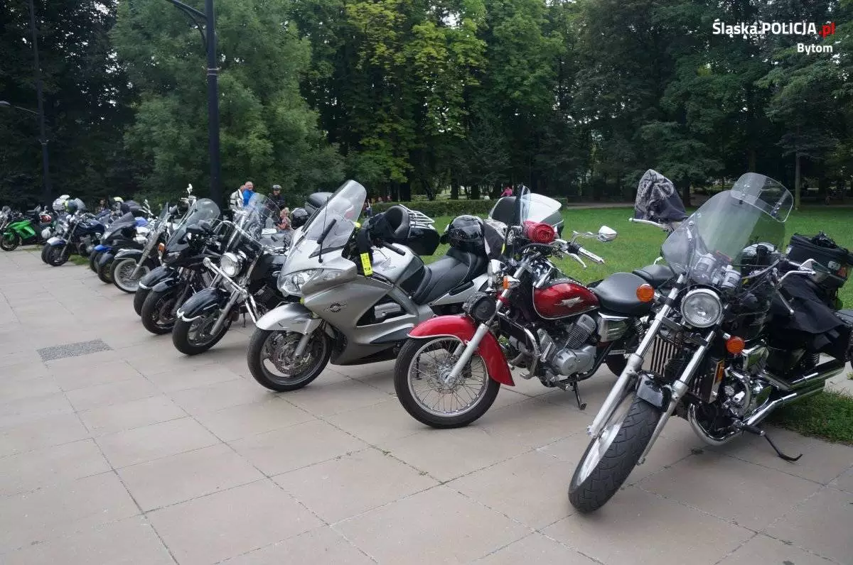 „Motocyklisto kochaj &#380;ycie” w Parku Miejskim imienia Franciszka Kachla [ZDJ&#280;CIA]