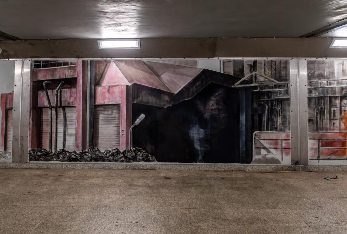 Murale ożywią podziemne przejście pod dworcem PKP [ZDJĘCIA] / fot. Hubert Klimek