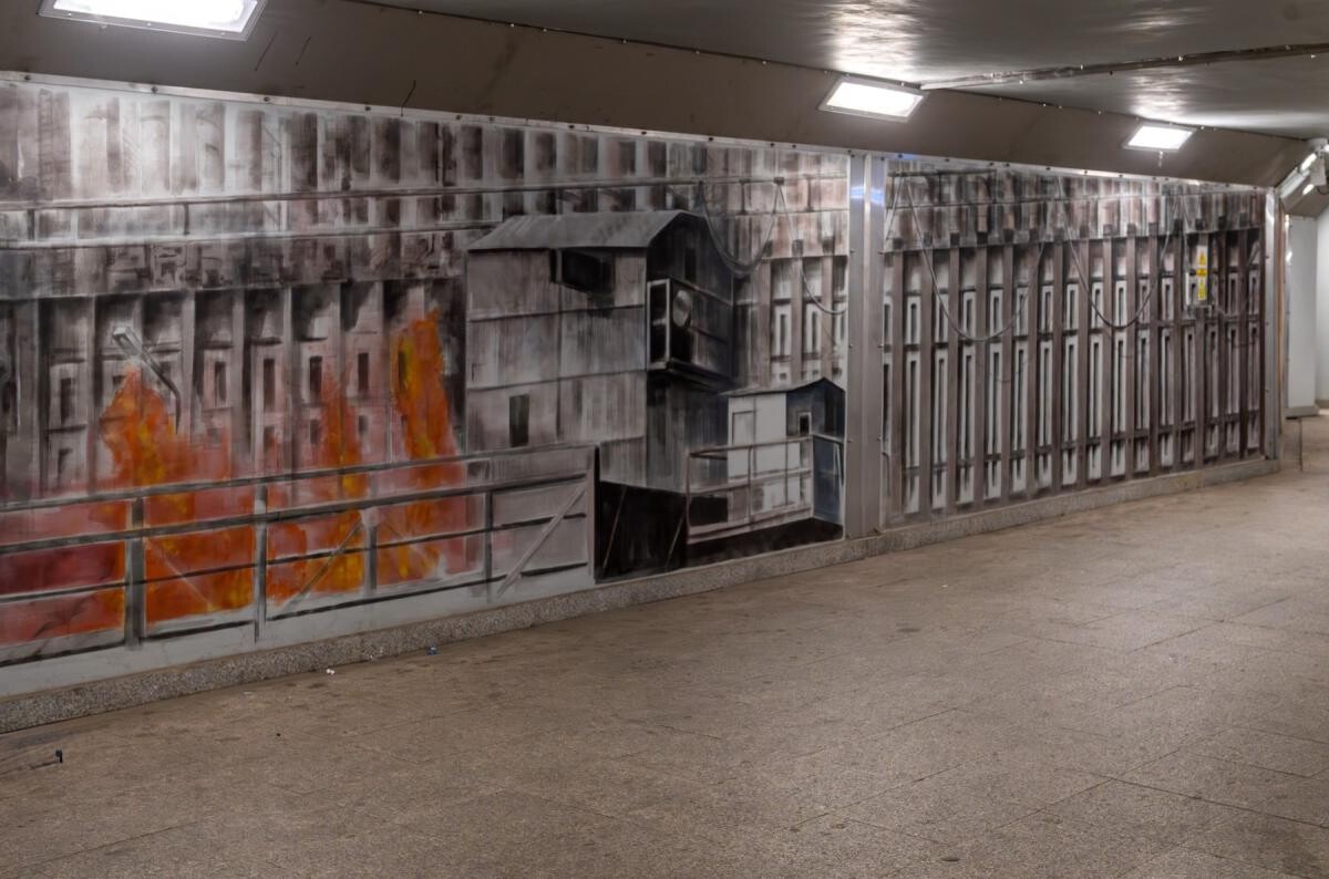 Murale ożywią podziemne przejście pod dworcem PKP [ZDJĘCIA] / fot. Hubert Klimek