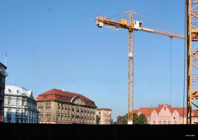 Plac. Kościuszki przed zabudową.