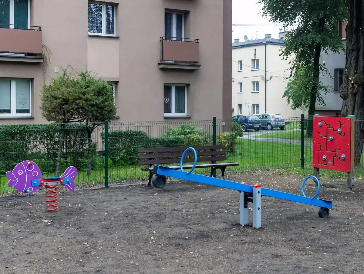 Plac zabaw przy ul. Palińskiego w Łagiewnikach zmodernizowany / fot. UM Bytom