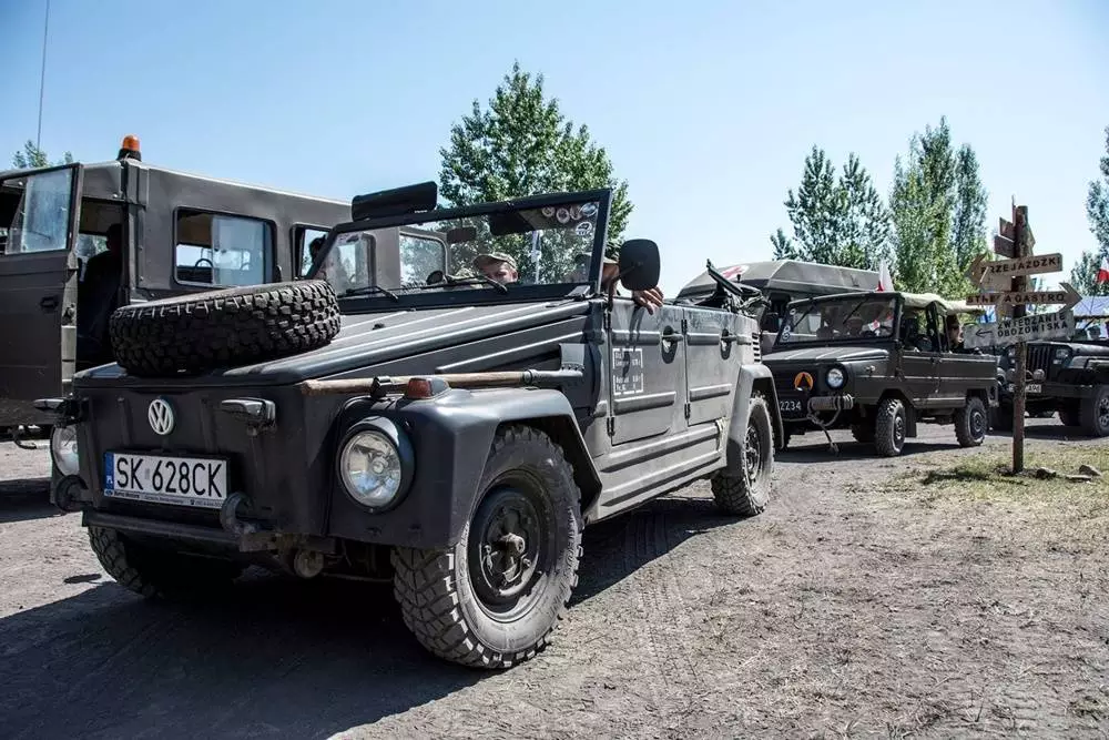 Pojazdy militarne 16 raz przyjechały do Bytomia / fot. UM Bytom