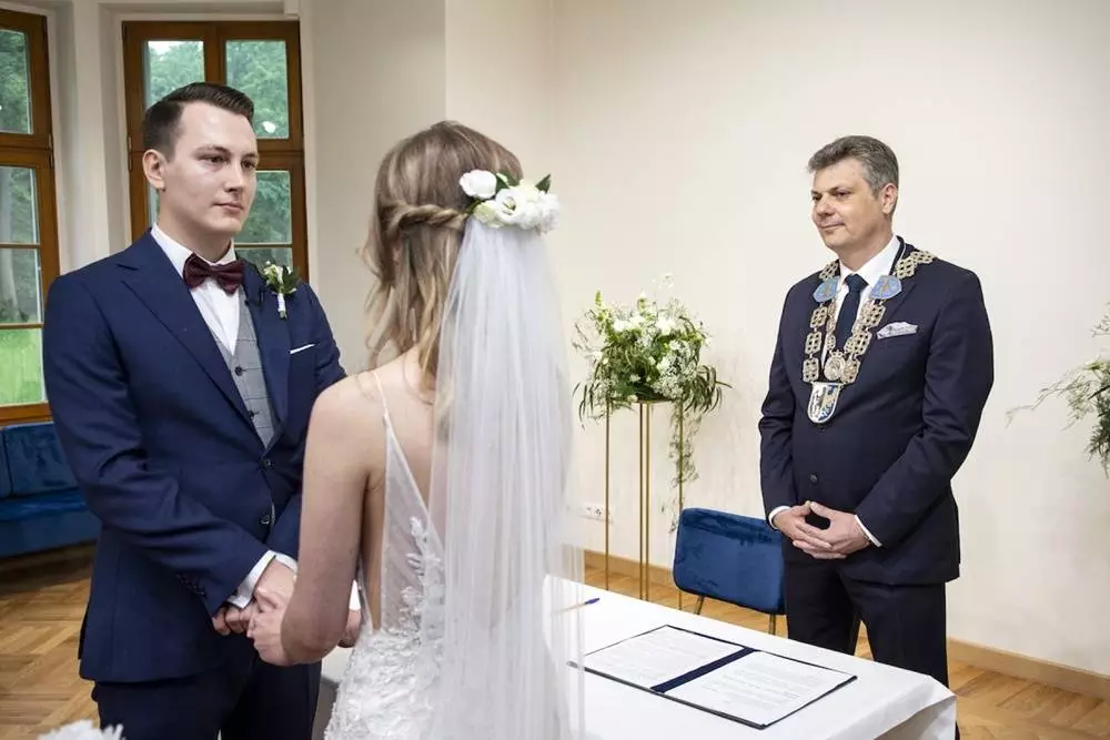 Prezydent Bytomia udzielił kolejnego ślubu / fot. UM Bytom