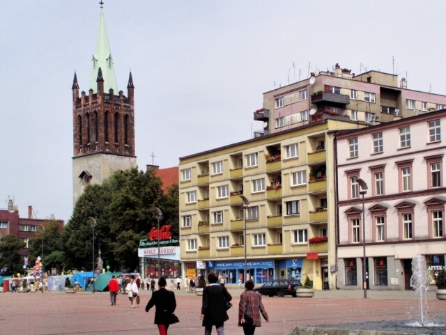 Rynek w dzień Odpustu.