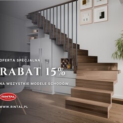 Schody z rabatem 15%