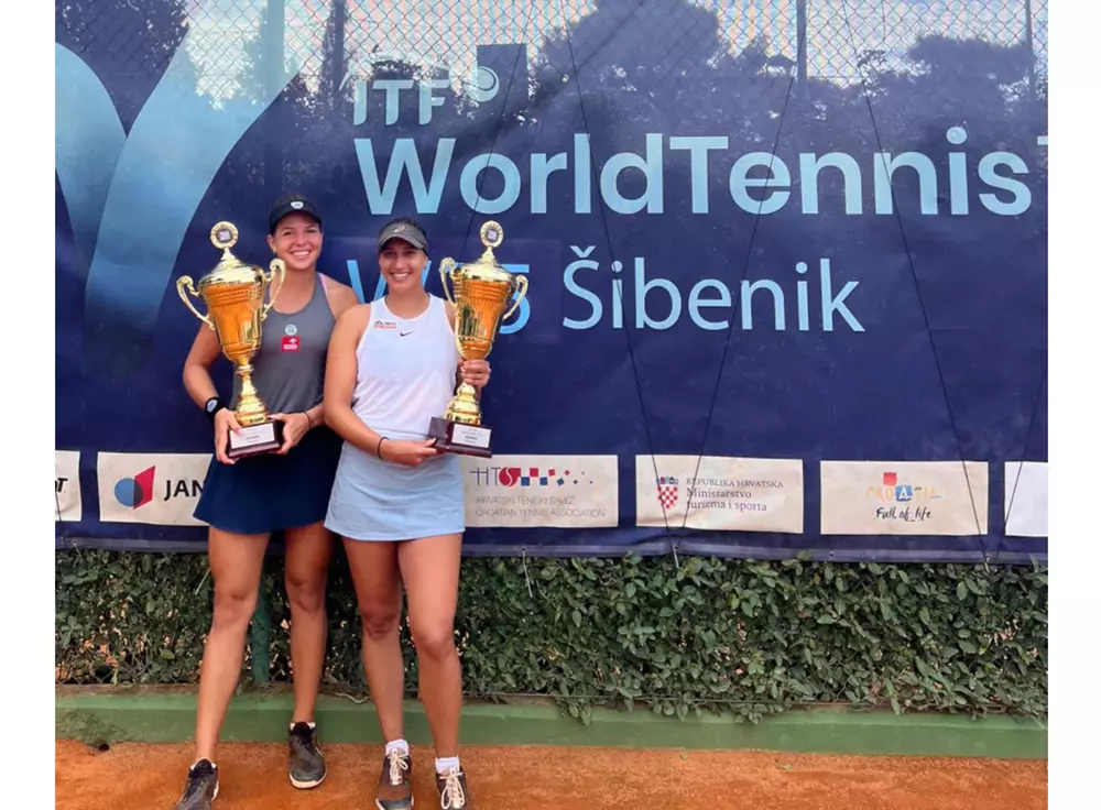 Sukces Falkowskiej w Chorwacji. Nasza tenisistka wygrywa w deblu turniej ITF / fot. UM Bytom