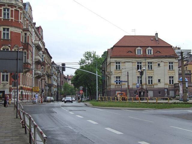 Ulica Powstańców Warszawskich w Bytomiu