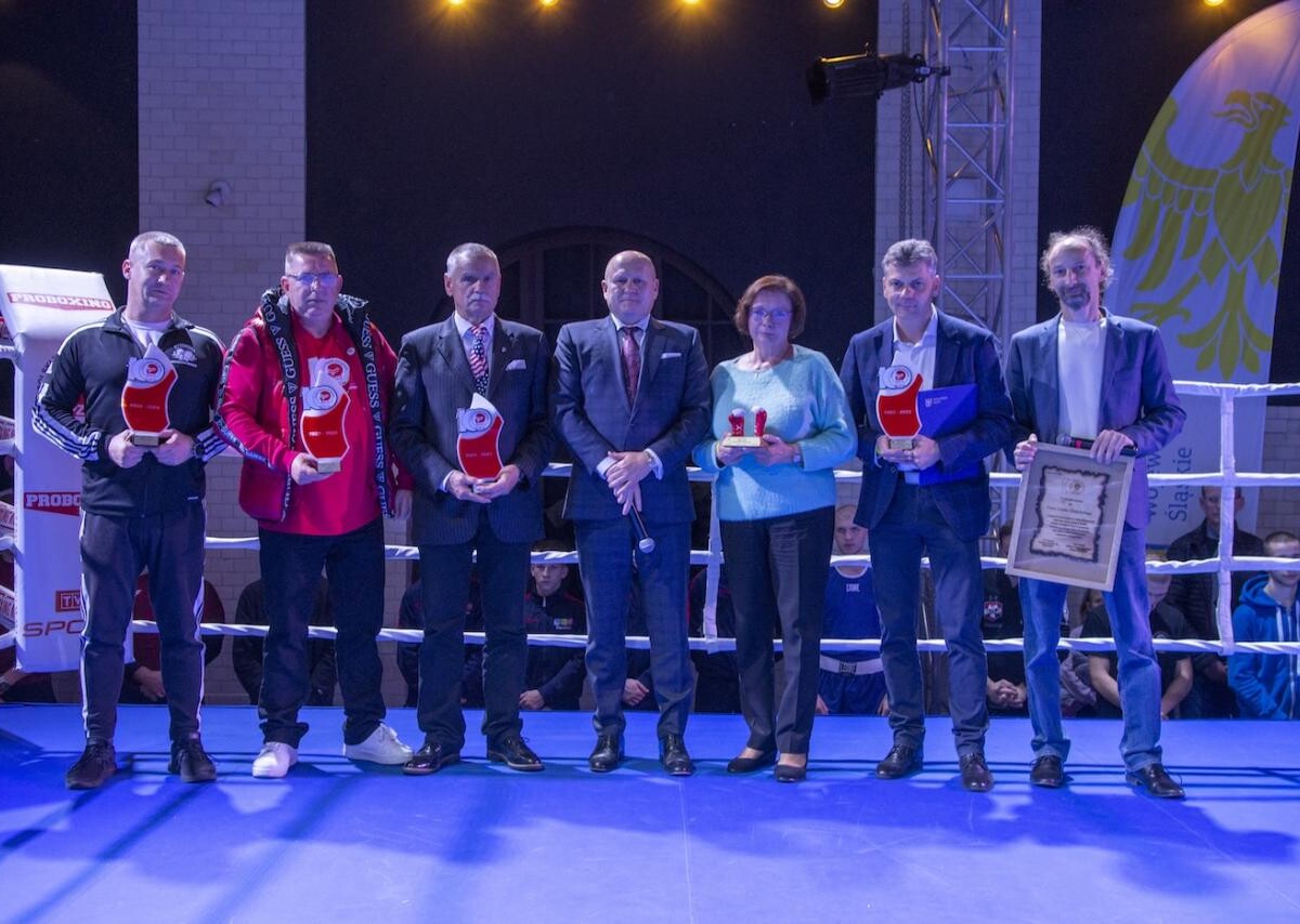 W sobotę i niedzielę (18 i 19 listopada) w Teatrze Rozbark w Bytomiu pięściarze rywalizowali w XVII Międzynarodowym Memoriale Leszka Błażyńskieg (fot. UM Bytom/Grzegorz Goik)