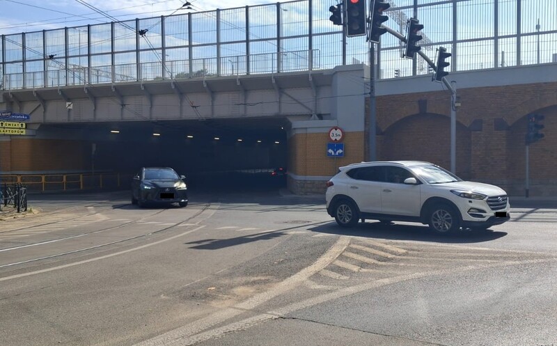 Znowu pojedziemy spod wiaduktu kolejowego na Łagiewniki. Wróciła stała organizacja ruchu!